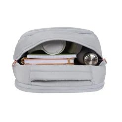 New Rebels Vince Leander Lichtgrijs 27L Rugtas Waterafstotend Laptop 14