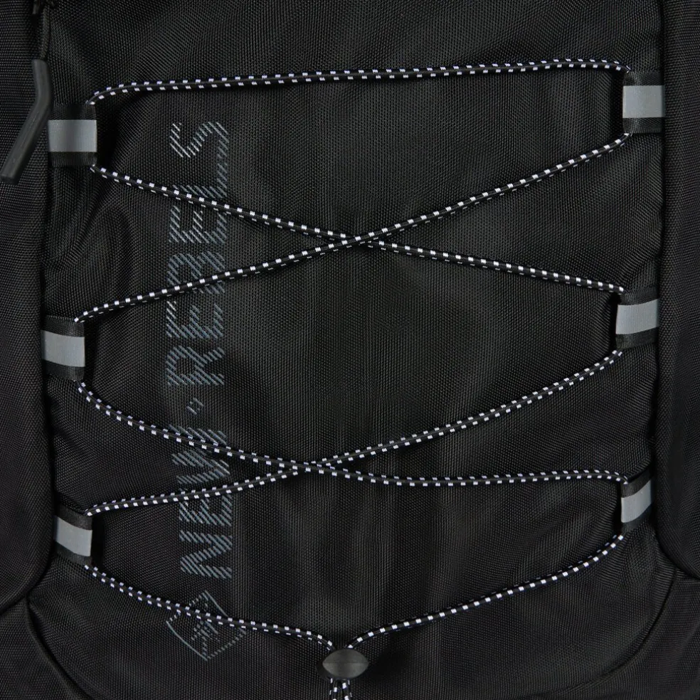 New Rebels Vince Leander Zwart 27L Rugtas Waterafstotend Laptop 14"