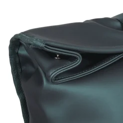 New Rebels William Baltimore Metallic Groen 13L Rolltop Rugzak Waterafstotend Laptop 14