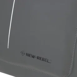 New Rebels William Baltimore Antraciet 13L Rolltop Rugzak Waterafstotend Laptop 14
