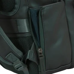 New Rebels William Milwaukee Metallic Groen 18L Rugzak Waterafstotend Laptop 15.6