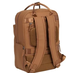 New Rebels William Milwaukee Cognac 18L Rugzak Waterafstotend Laptop 15.6