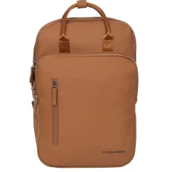 New Rebels William Milwaukee Cognac 18L Rugzak Waterafstotend Laptop 15.6