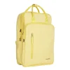 New Rebels William Milwaukee Beige 18L Rugzak Waterafstotend Laptop 15.6" Butter Yellow