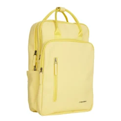 New Rebels William Milwaukee Beige 18L Rugzak Waterafstotend Laptop 15.6" Butter Yellow