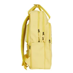 New Rebels William Milwaukee Beige 18L Rugzak Waterafstotend Laptop 15.6" Butter Yellow