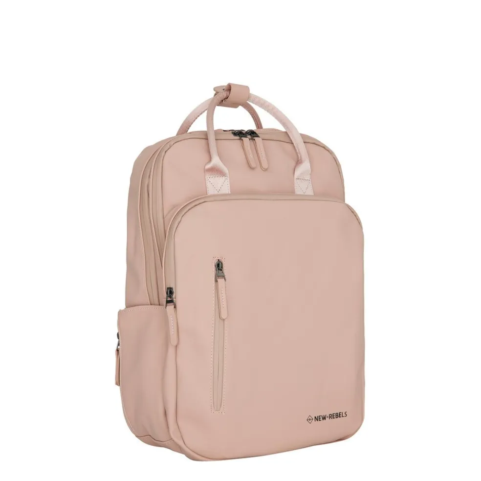 New Rebels William Milwaukee Oudroze 18L Rugzak Waterafstotend Laptop 15.6"