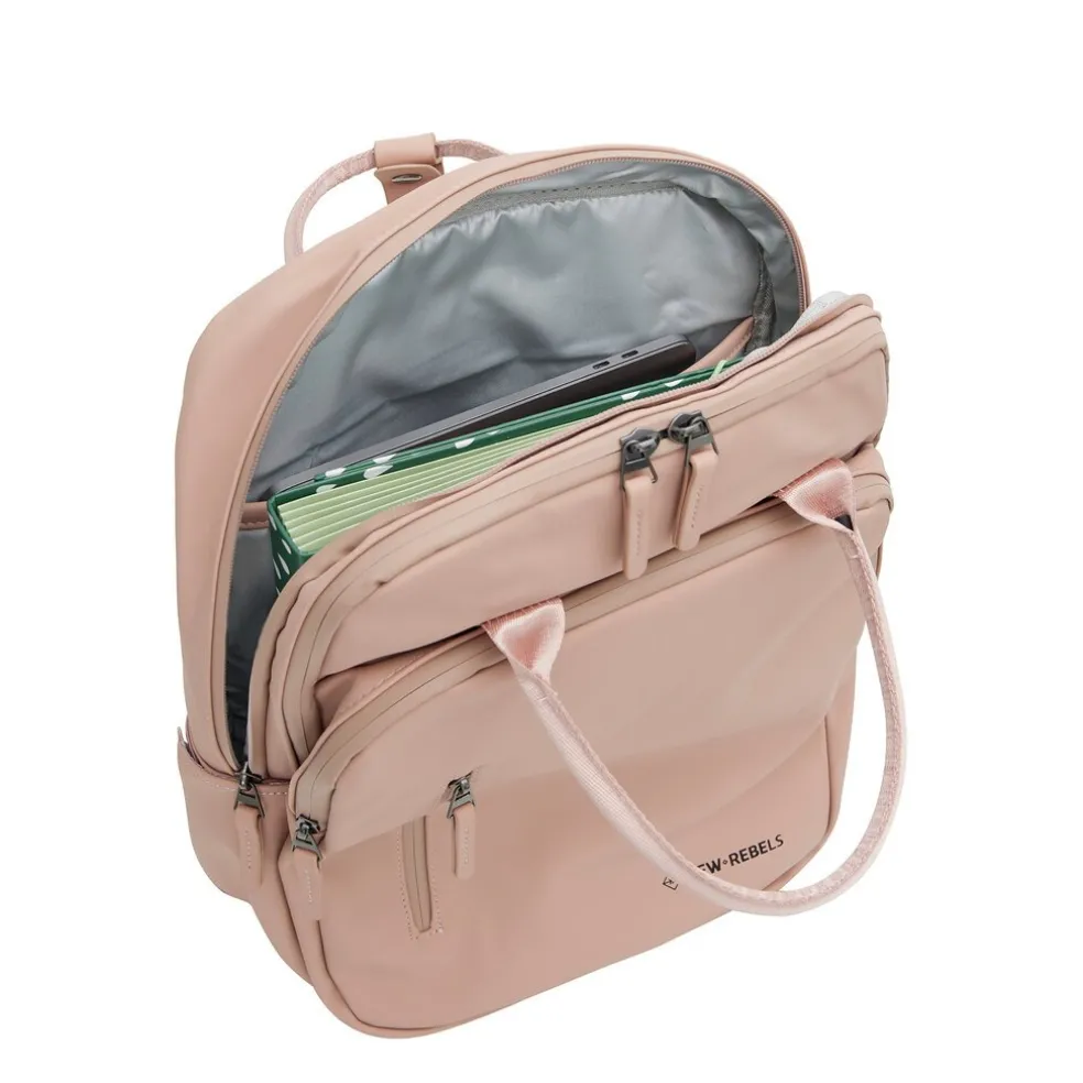 New Rebels William Milwaukee Oudroze 18L Rugzak Waterafstotend Laptop 15.6"