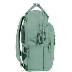 New Rebels William Milwaukee Salie Green 18L Rugzak Waterafstotend Laptop 15.6