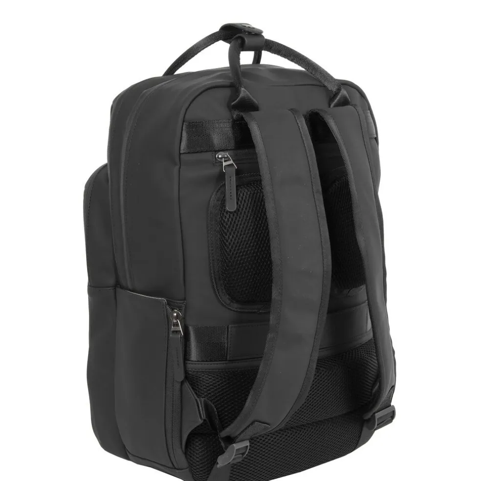 New Rebels William Milwaukee Zwart 18L Rugzak Waterafstotend Laptop 15.6"