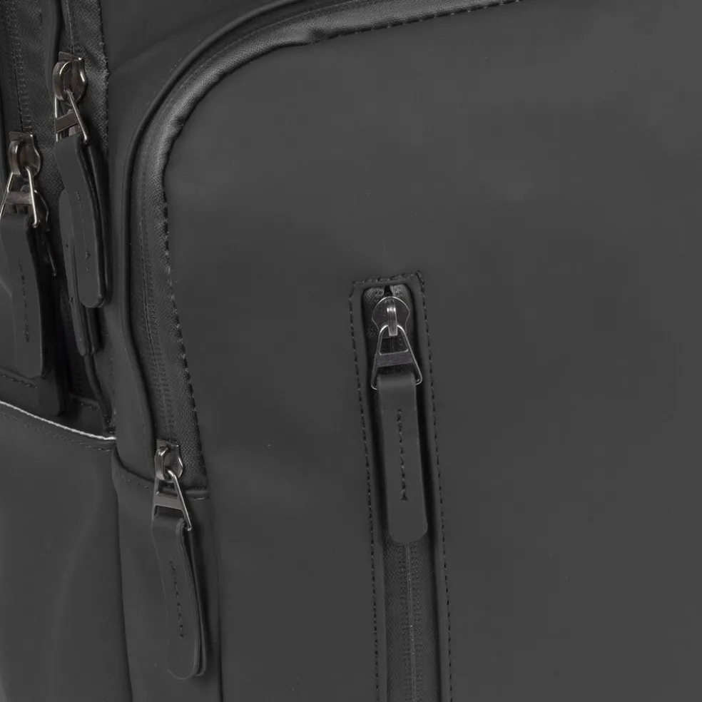 New Rebels William Milwaukee Zwart 18L Rugzak Waterafstotend Laptop 15.6"
