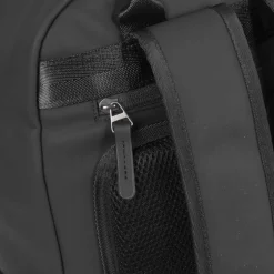 New Rebels William Milwaukee Zwart 18L Rugzak Waterafstotend Laptop 15.6