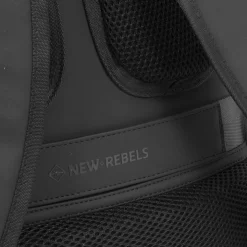 New Rebels William Milwaukee Zwart 18L Rugzak Waterafstotend Laptop 15.6
