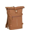 New Rebels William Riverside Cognac 19L Rugzak Waterafstotend Laptop 15.6"