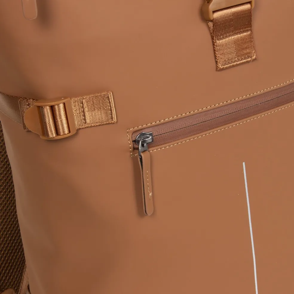 New Rebels William Riverside Cognac 19L Rugzak Waterafstotend Laptop 15.6"