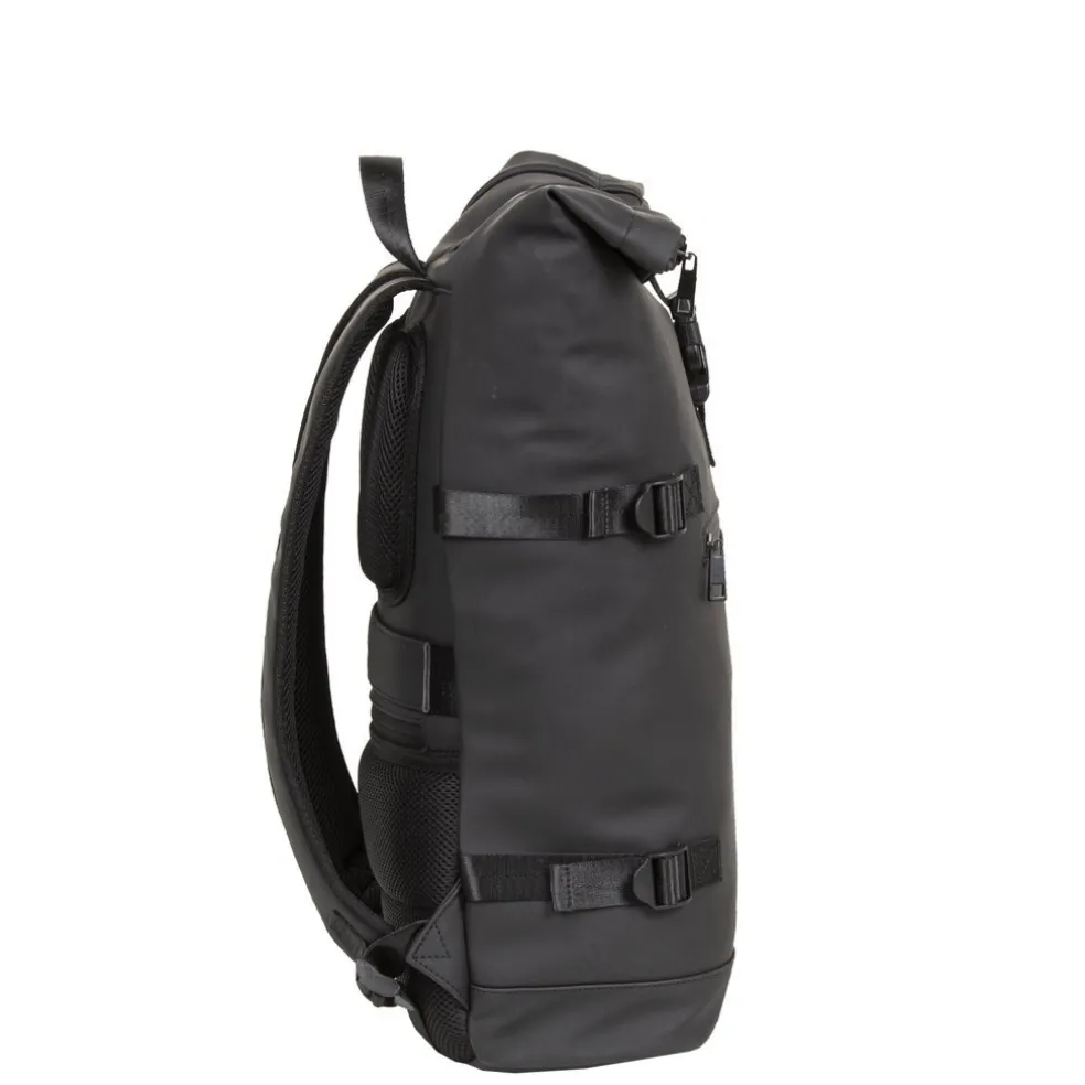 New Rebels William Riverside Zwart 19L Rugzak Waterafstotend Laptop 15.6"