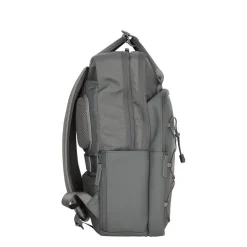 Trondheim Rugzak – Laptop Rugtas 15,6 inch – Schooltas & Werktas – Waterafstotend – 18L – Nylon/PU Antraciet
